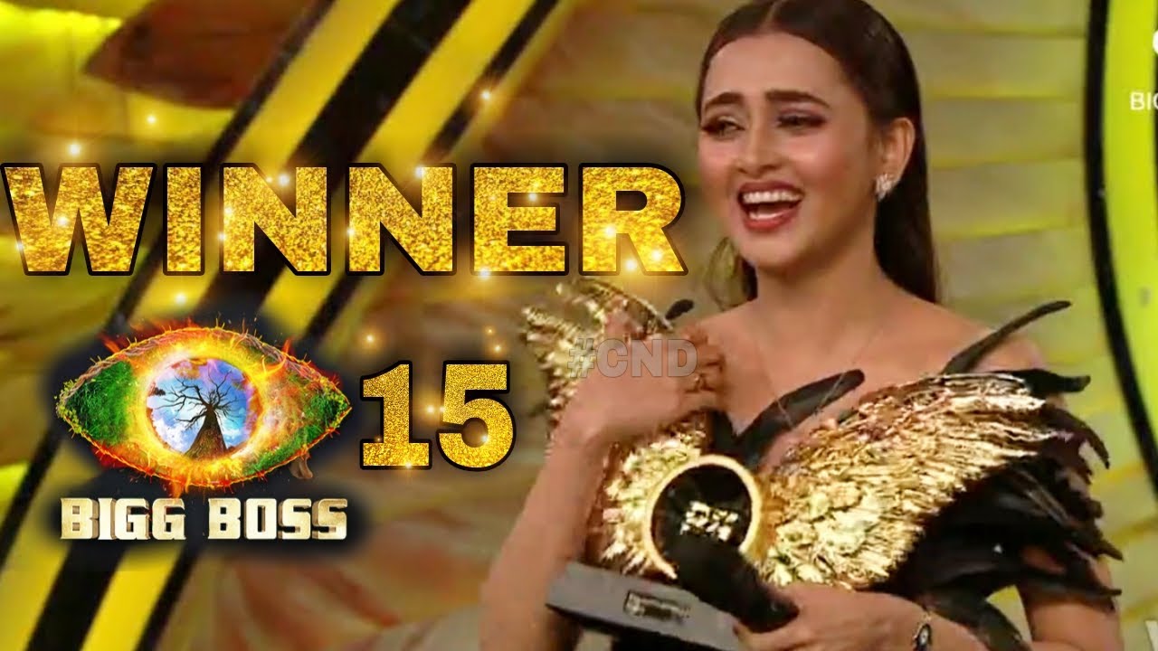 Bigg Boss 15 finale: Tejasswi Prakash bags the winner trophy