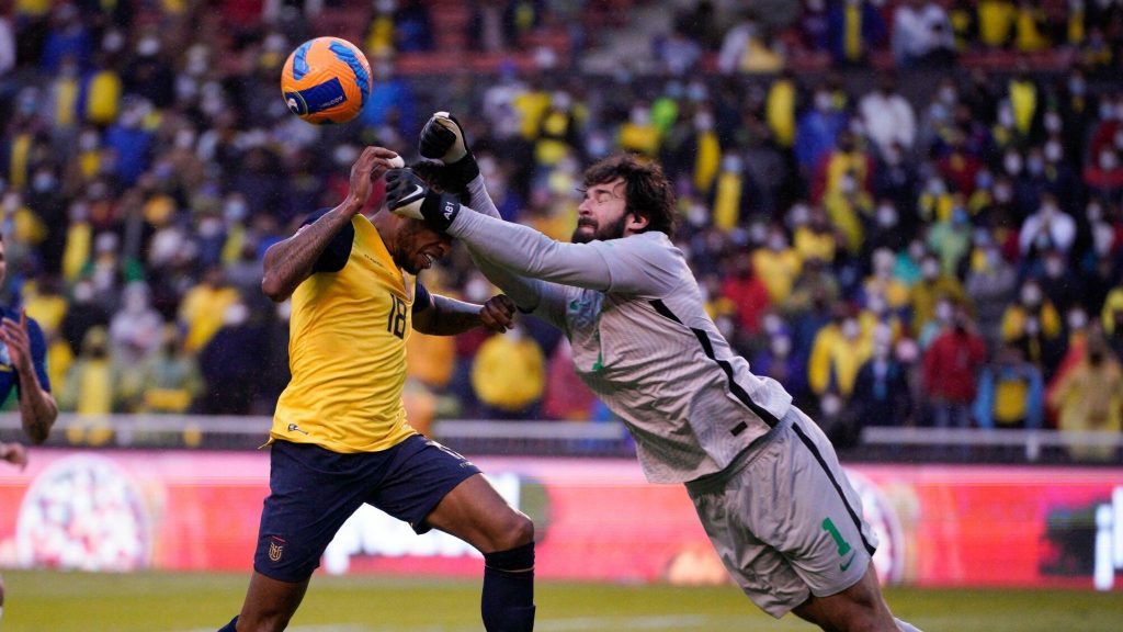 Unable to maintain the lead, Brazil was held to a draw