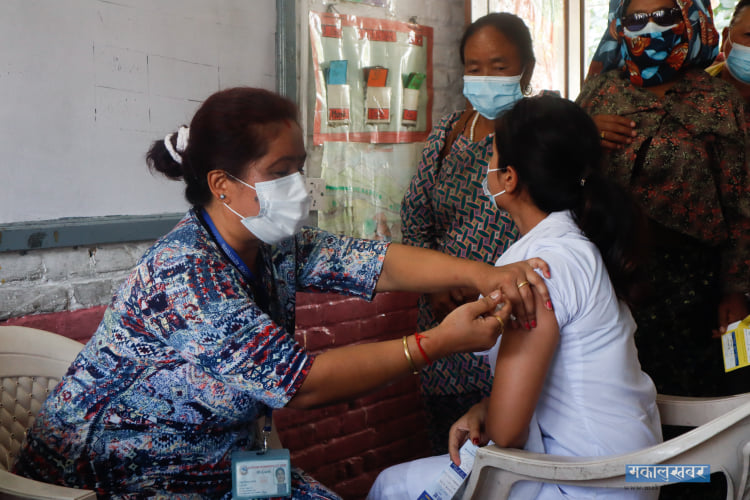 Booster dosage vaccination begins today in Kathmandu