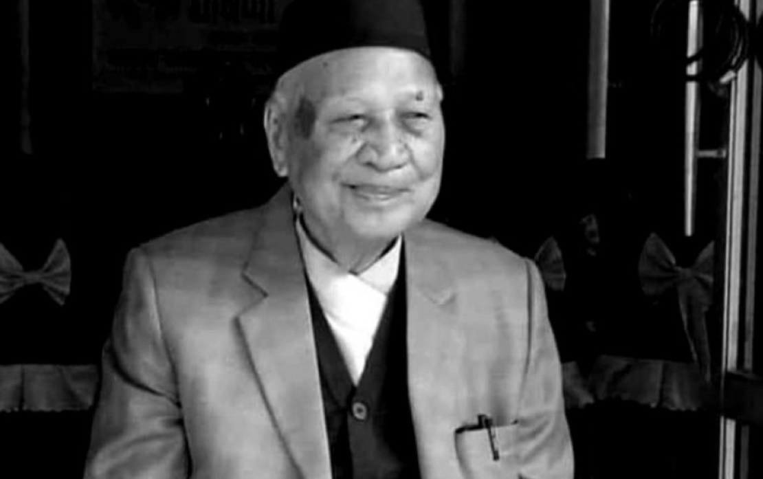 Laxmi Das Manandhar, a former member of NA, passed away