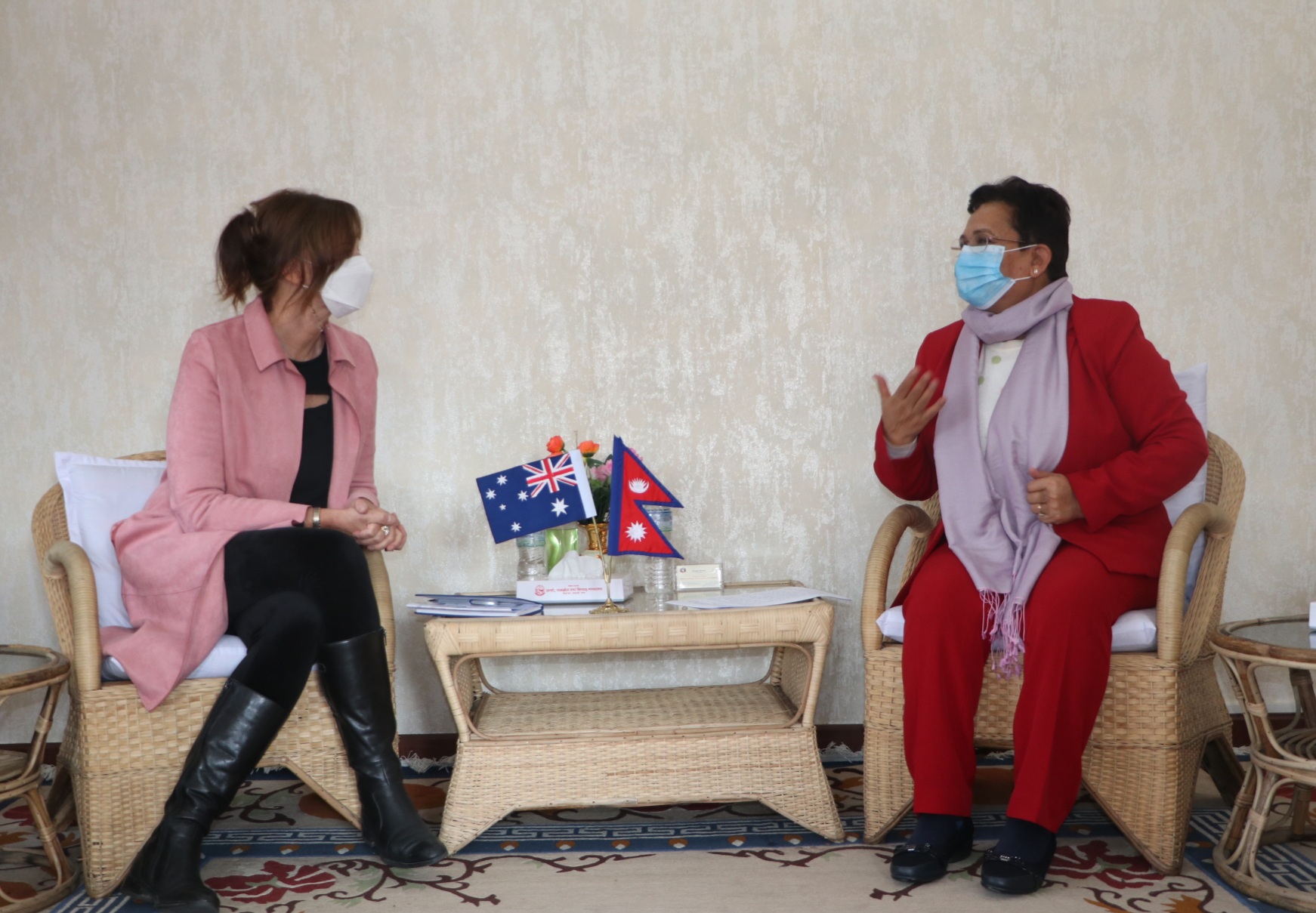 Australian Ambassador calls on Energy Minister Bhusal