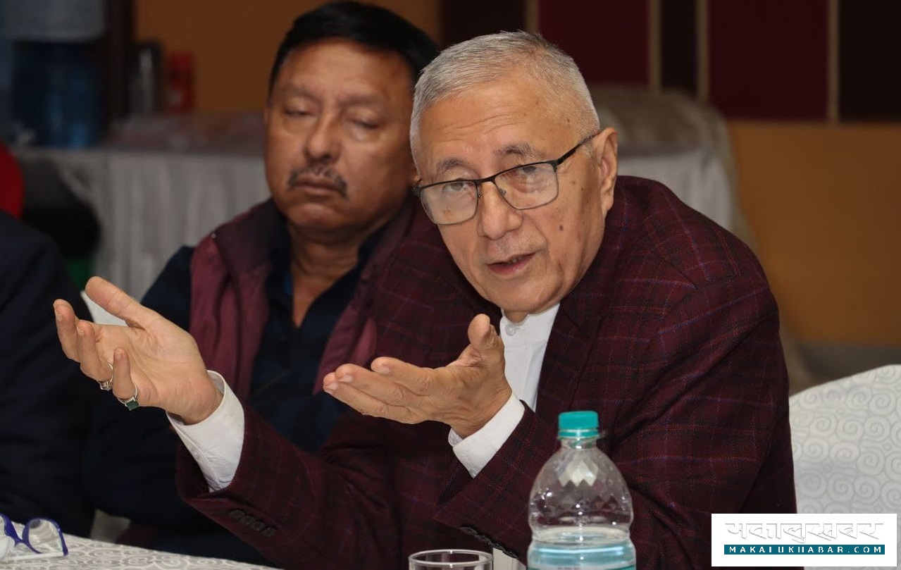 Leader Koirala insists on participation of workers in decision-making