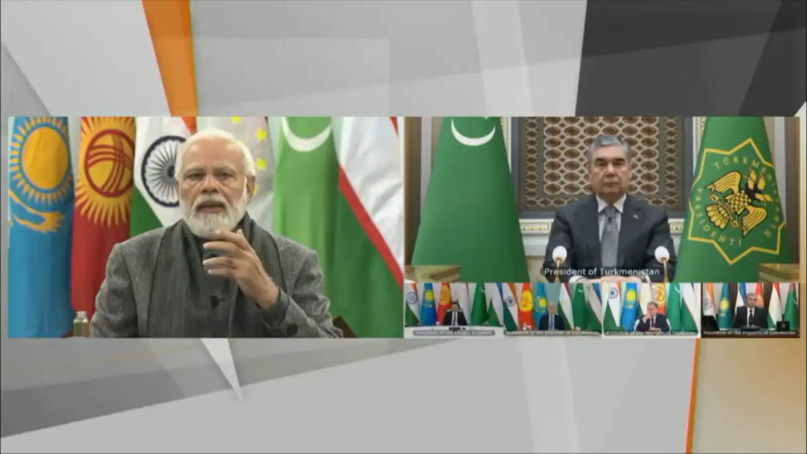 PM Modi hosts first India-Central Asia Summit, outlines 3 goals