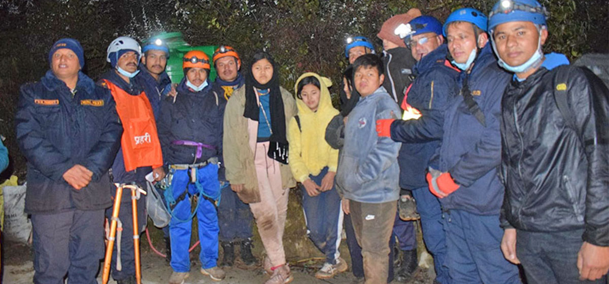 Five persons missing in Chandragiri hill rescued