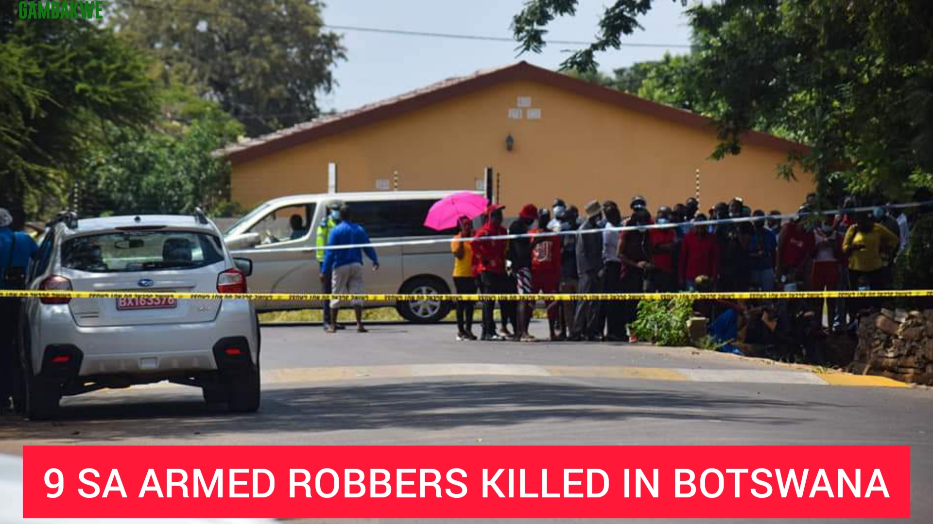 9 armed robbers killed in Botswana