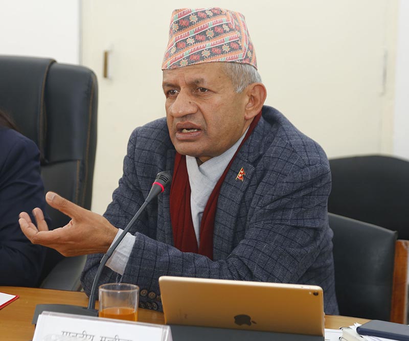 UML leader Gyawali demands announcement of local poll date