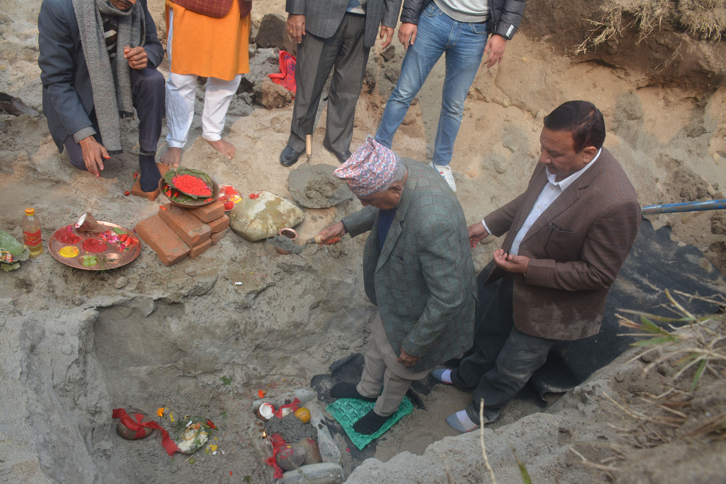 Construction of COVID-19 Hospital begins in Byas  municipality