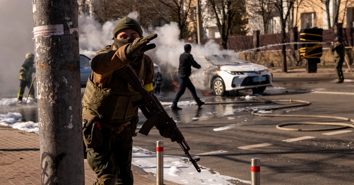 Russian troops enter Ukraine’s 2nd largest city of Kharkiv