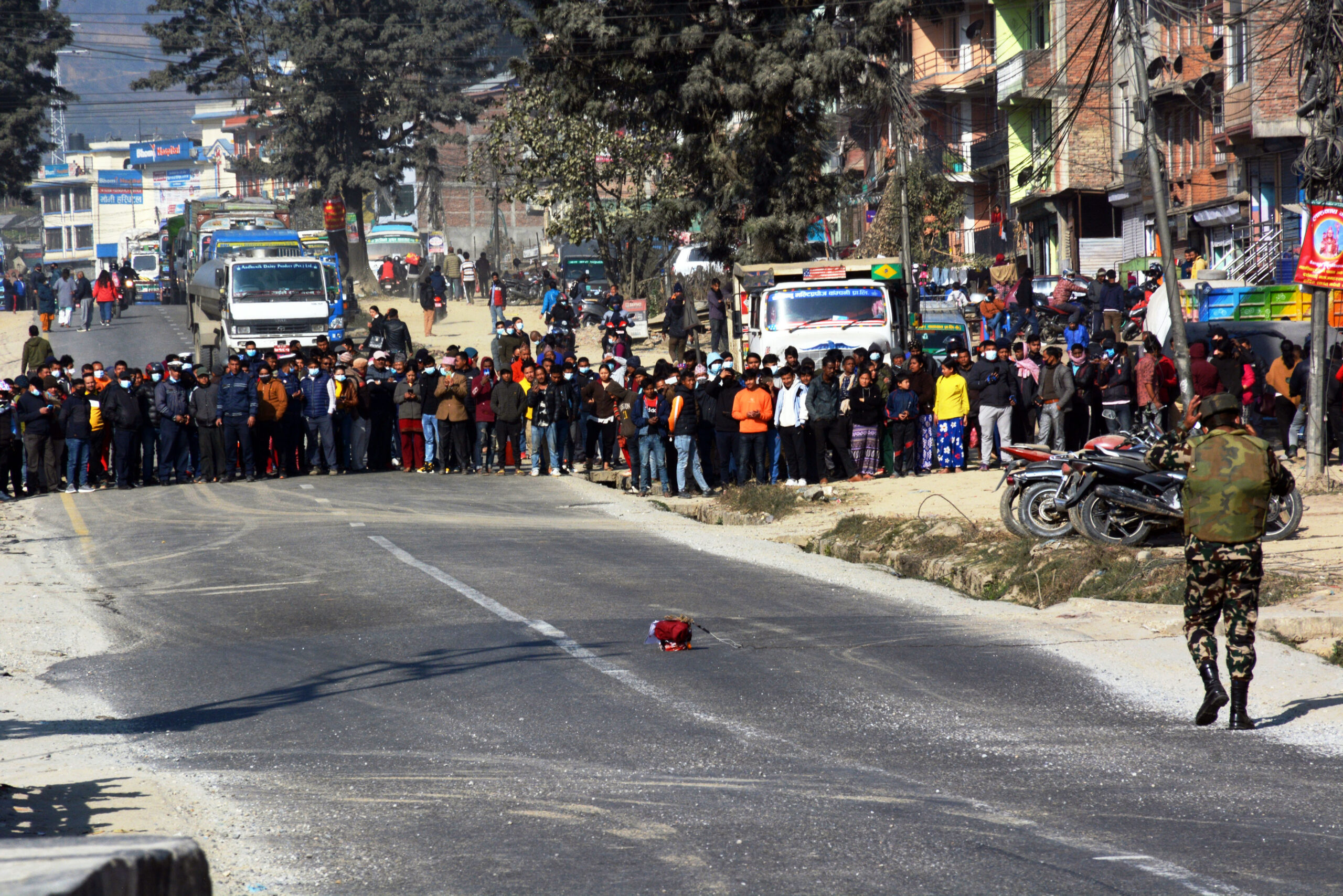 Suspicious object from Banepa: Empty cooker, two arrested