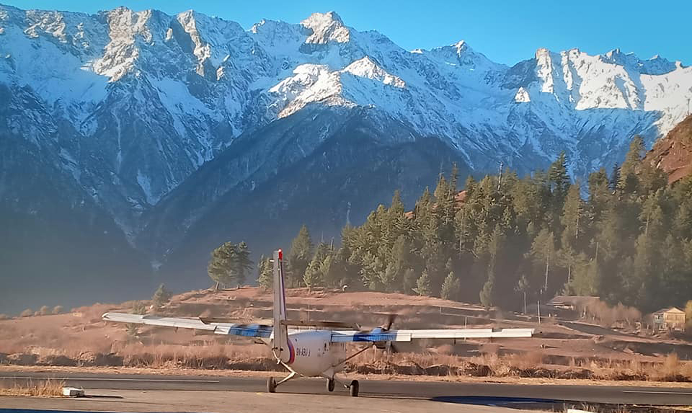 Flight conducted after five days in Humla