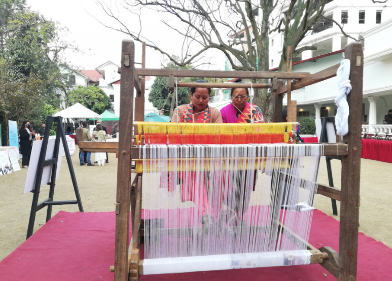 Hand-woven Palpali Dhaka makes colourful comeback