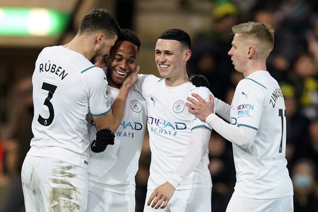 Raheem’s hat-trick gave City lead over Norwich