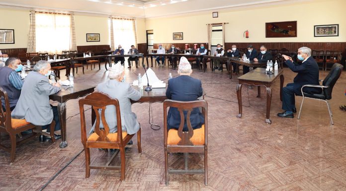 Meeting of Council of Ministers begun