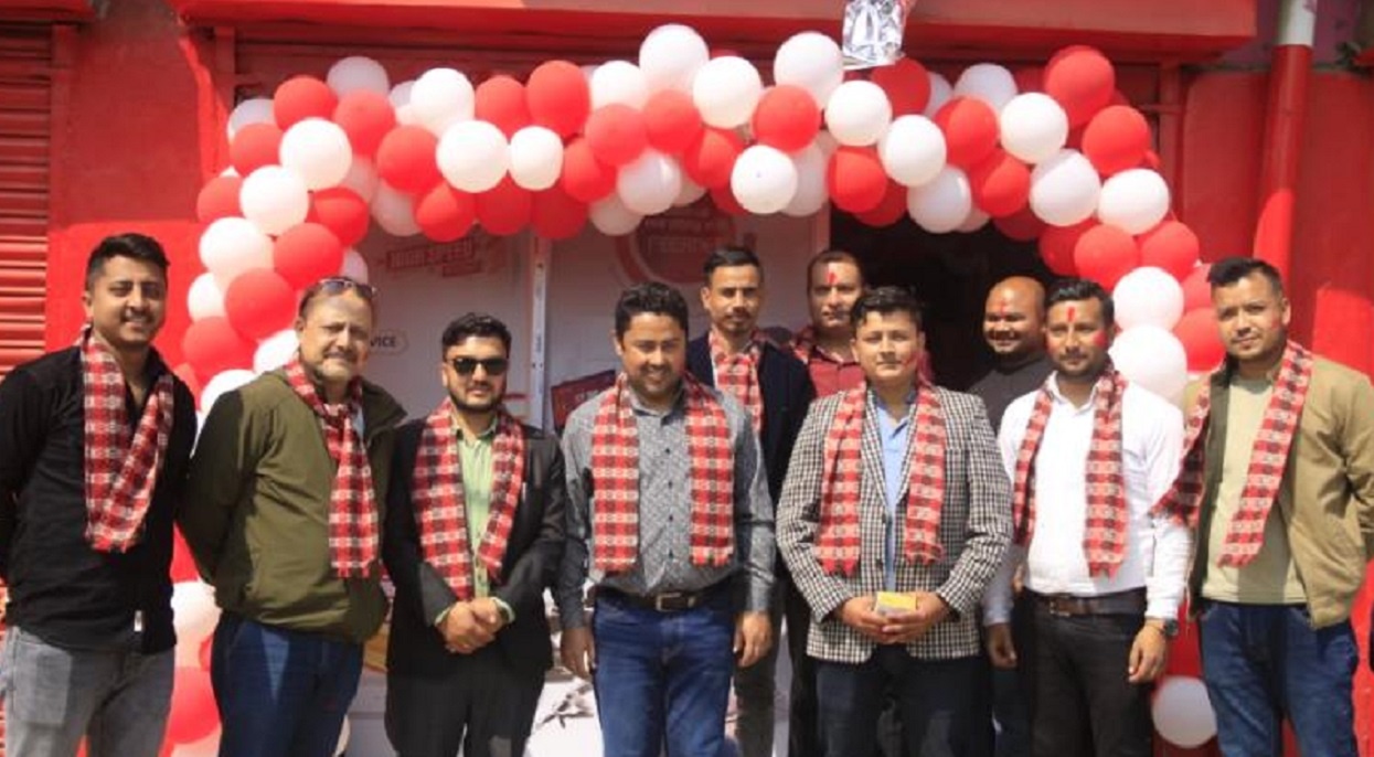 Inauguration of DishHome FiberNet’s co-distribution showroom in Inaruwa