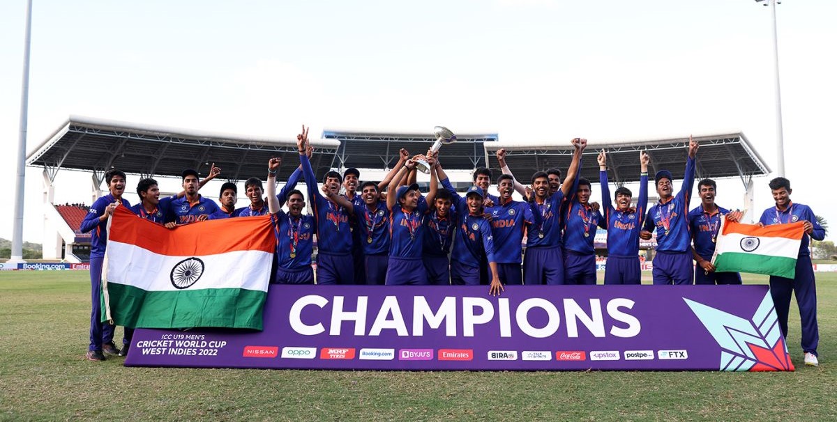 India defeats England to become world champions for the fifth time