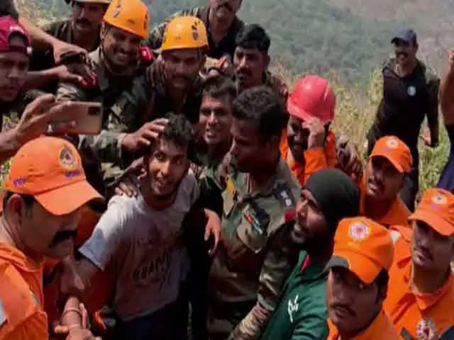 Kerala trekker rescued after 45-hr-long operation, he says ‘Thanks Indian Army’