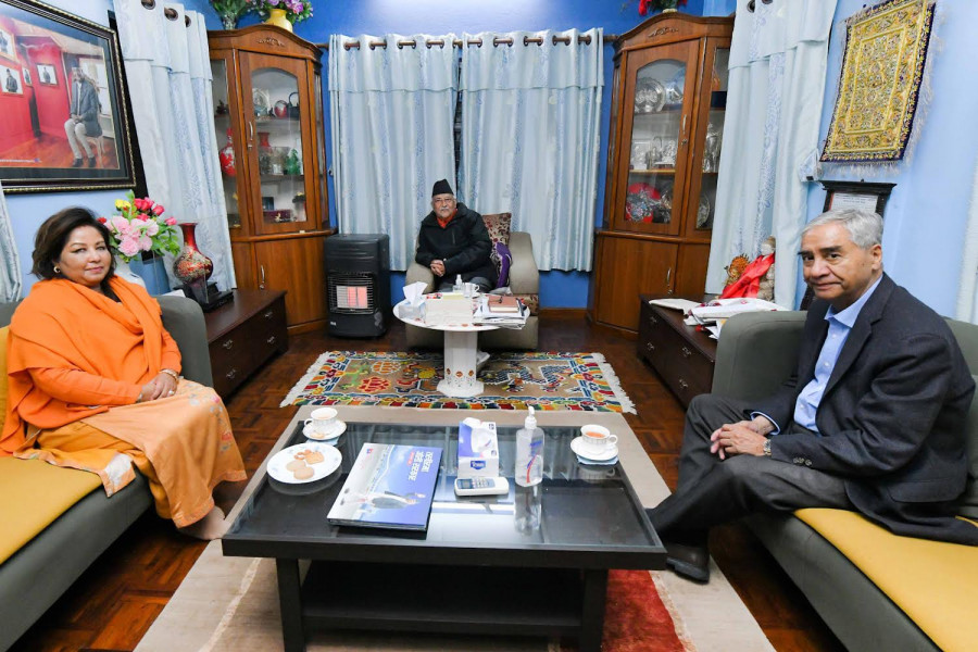 Deuba reaches out to Oli after ruling alliance fails to find consensus on MCC