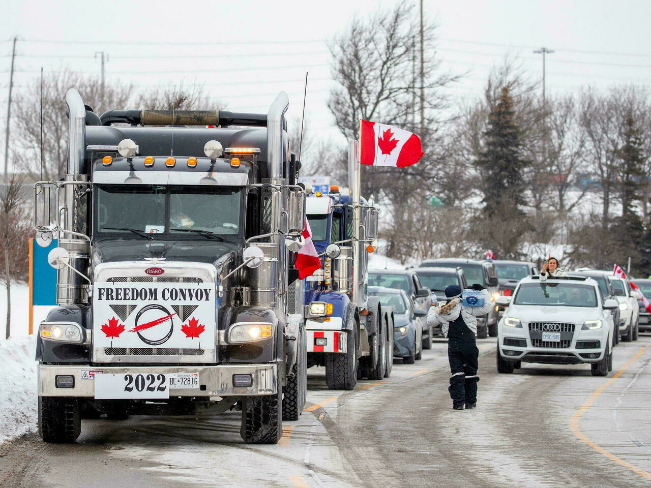 Canada police warn of guns at Ottawa anti-vaccine mandate trucker protest