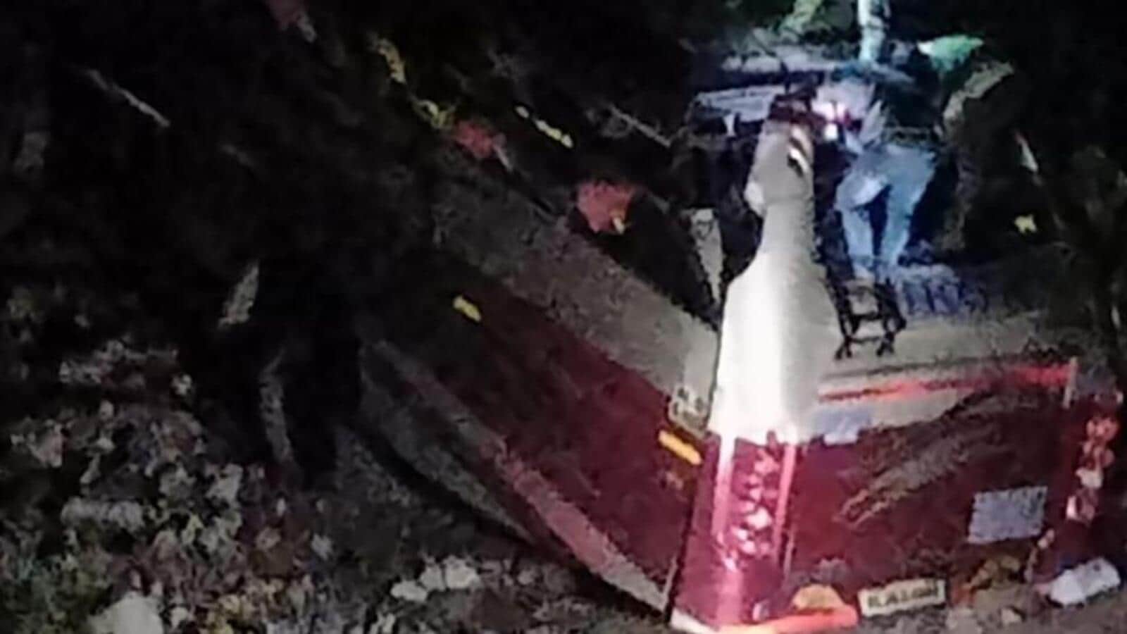 8 killed, over 40 injured as bus plunges into valley near Tirupati