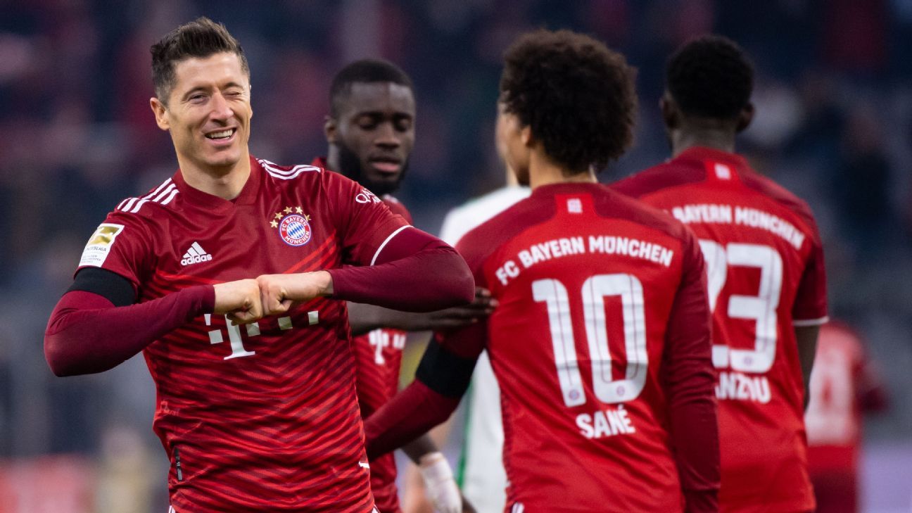 Bayern crushes Union to extend lead in Bundesliga