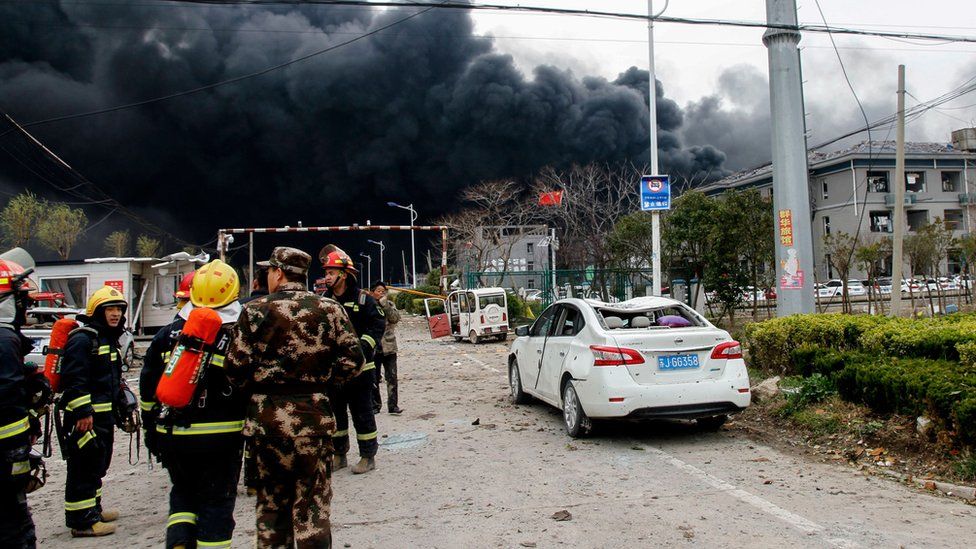 7 killed in China’s chemical plant fire