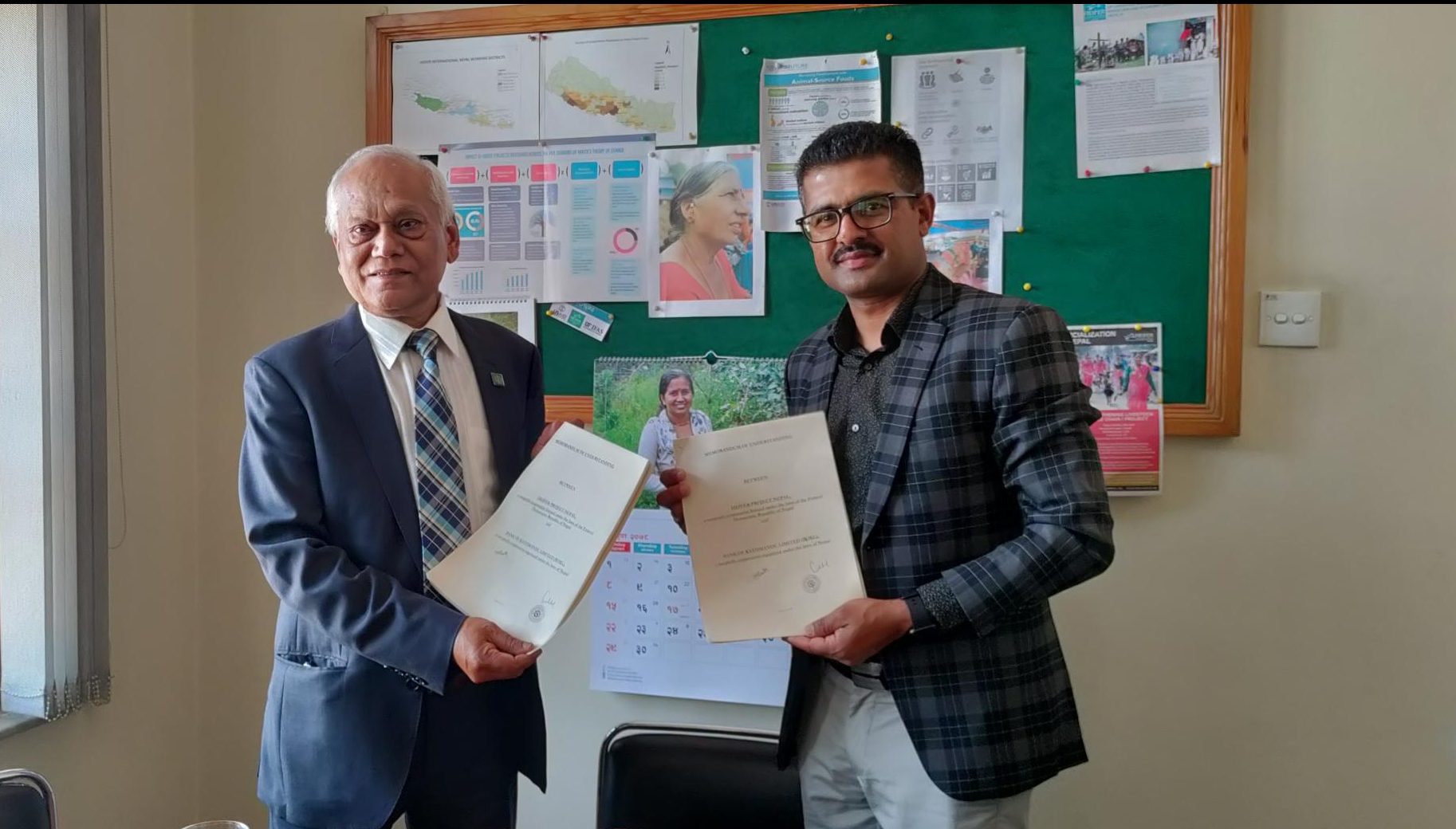 Cooperation between BOK and Heifer Nepal