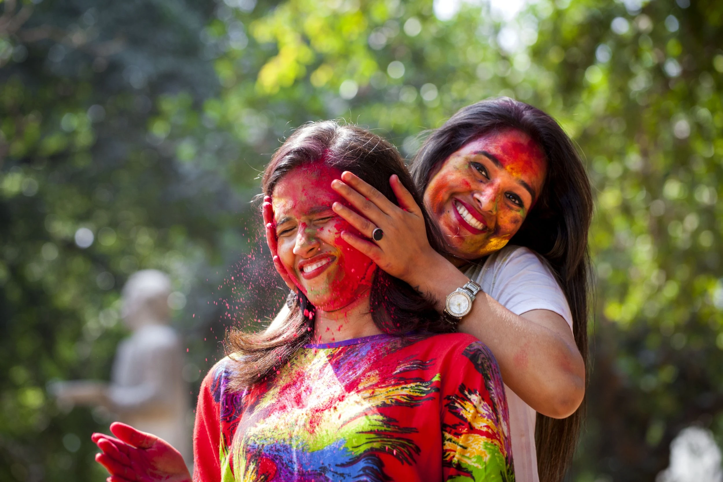 Holi, festival of colours, today in Terai