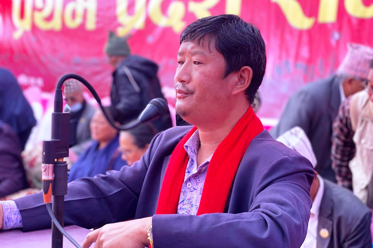 Sudarshan Baral elected as chairperson of CPN (Maoist Center) Lumbini State