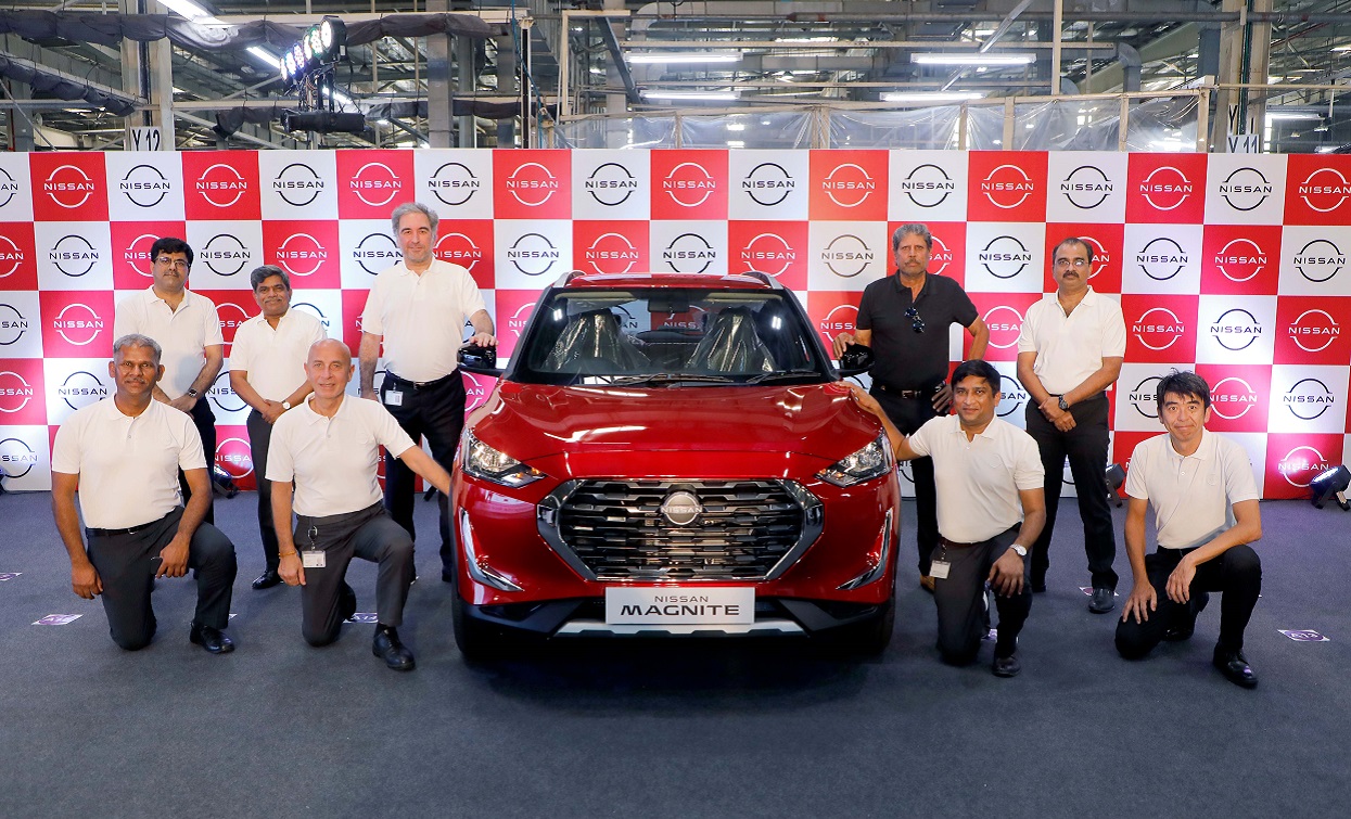 Nissan Magnite achieves 50000 units production milestone