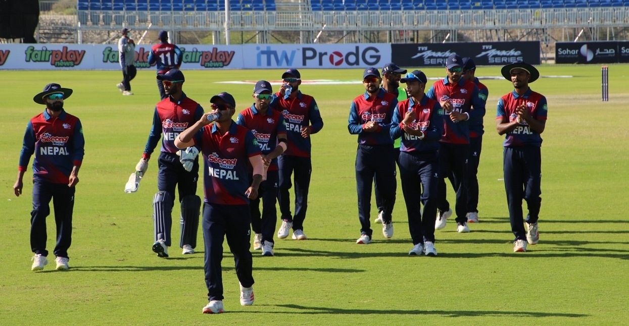 Nepal playing with Papua New Guinea at home