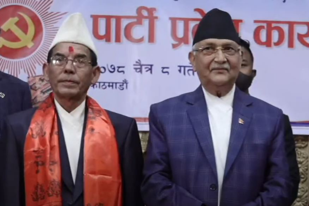 Samajwadi Janata Party merged with the UML