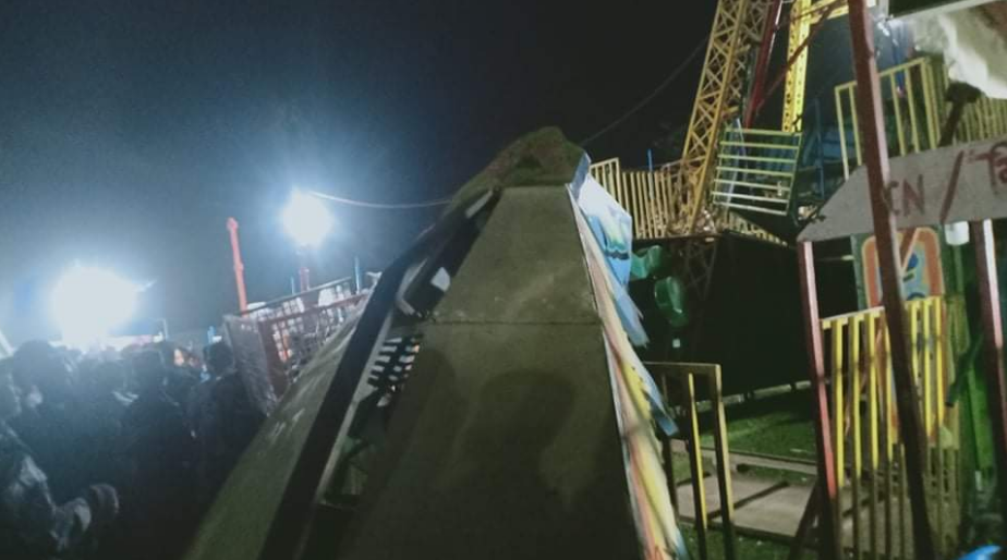 Swing accident at Festival: 14 injured, three in critical condition
