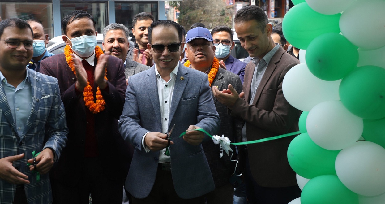 Škoda’s new showroom in Pokhara