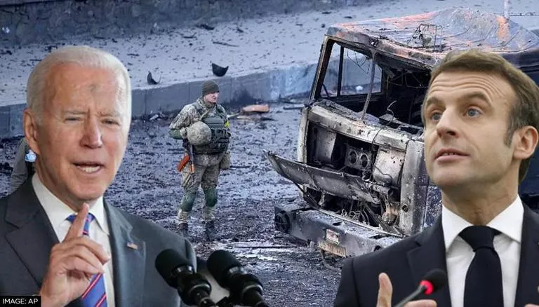 Biden speaks to French President Macron, discusses Ukraine war