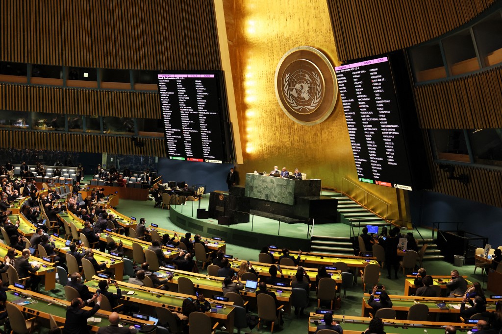 Nepal voted against Russia in UN General Assembly