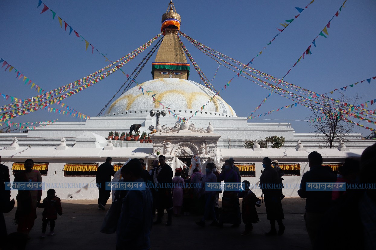 This is how Lhosar is celebrated in a Bouddha stupa [Photos]