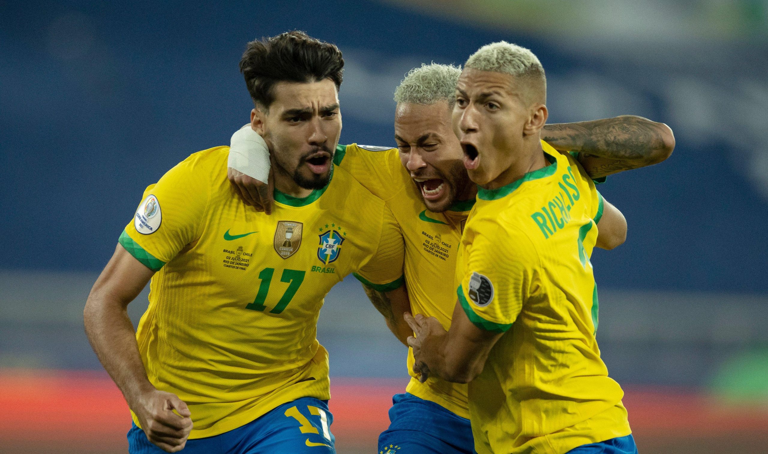 Brazil’s wide victory, Argentina stopped