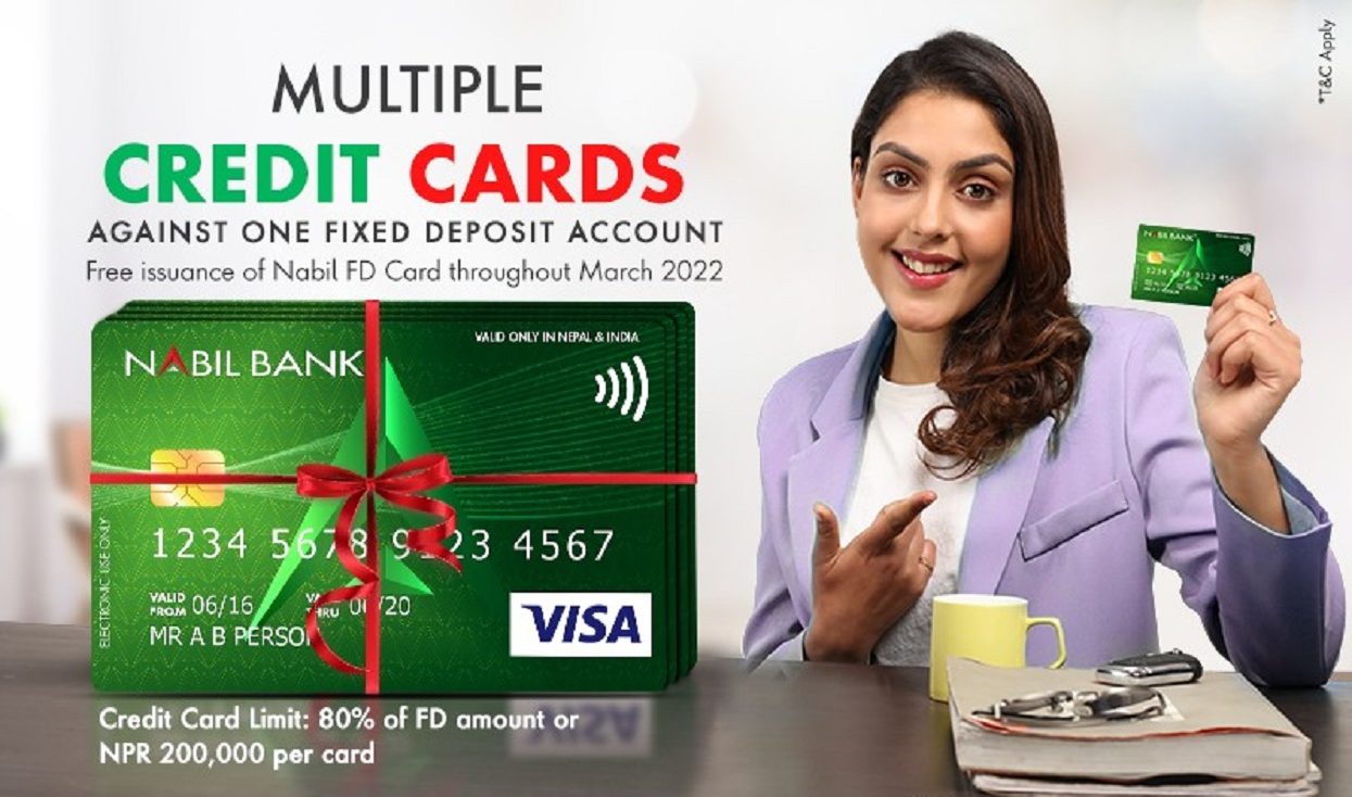 Nabil Bank’s ‘Nabil FD Card’ scheme on Women’s Day