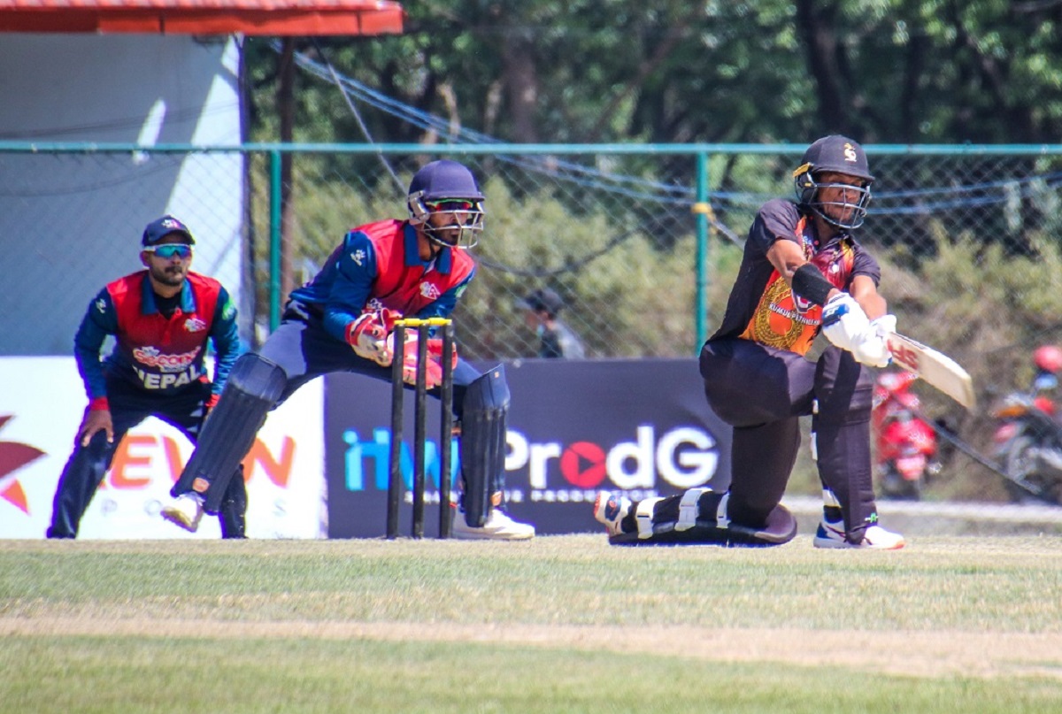 Nepal’s victorious start in tri-nation series by defeating PNG