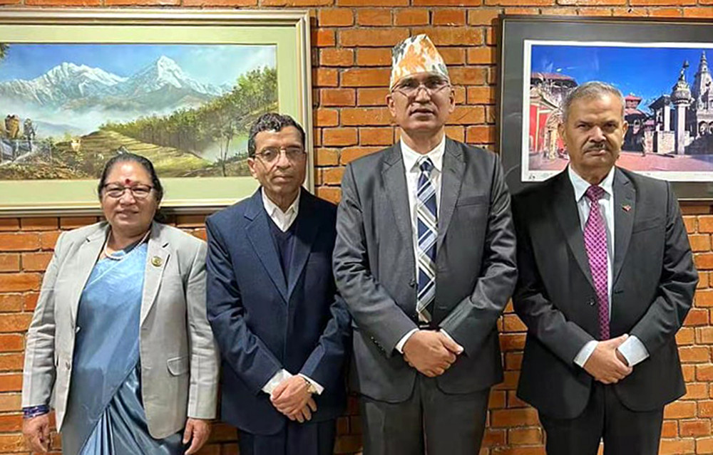 UML Vice Chair Poudel leaves for China