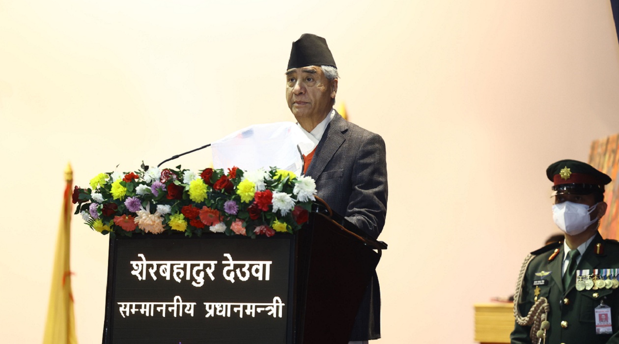 PM Deuba urges construction businessmen of Nepal to participate in MCC’s global tender