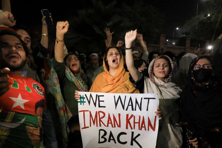 Protests in Pakistan over Khan’s removal, Sharif set to be new PM