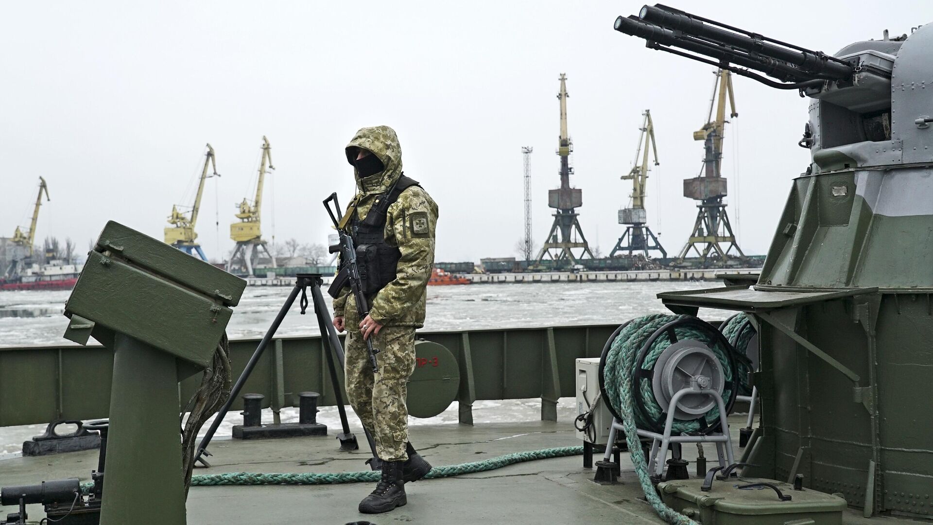 Over 60 foreign ships remain blocked in Ukrainian ports