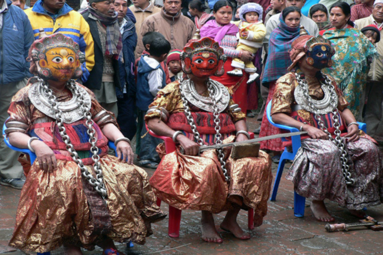 Historic Harisiddhi dance of Dolakha completed