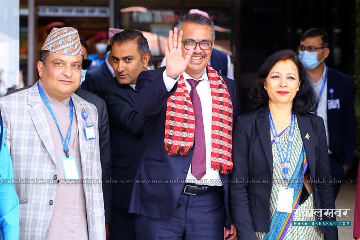 WHO Director General in Kathmandu (with photos)