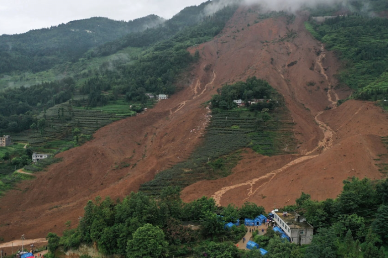 6 missing following mudflow in southwest China