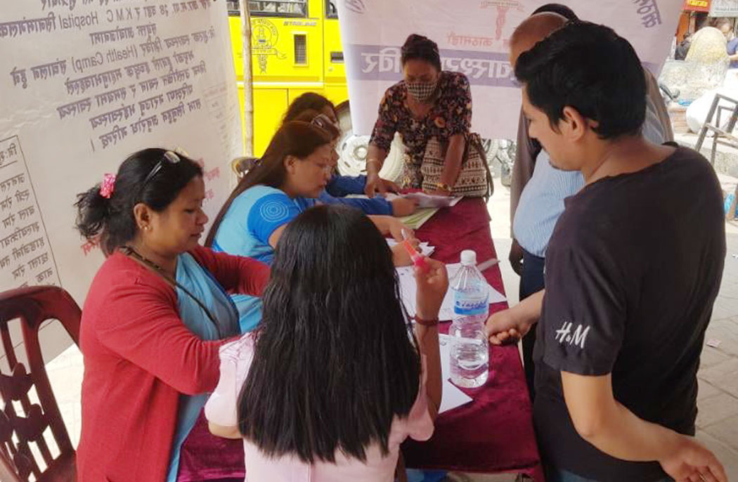 Nobel’s free health camp in Surendranagar