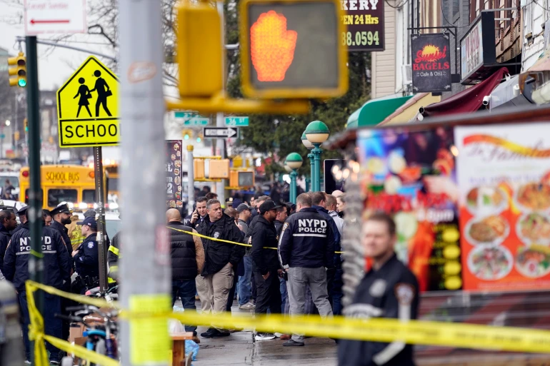 More than 20 people injured in New York subway shooting