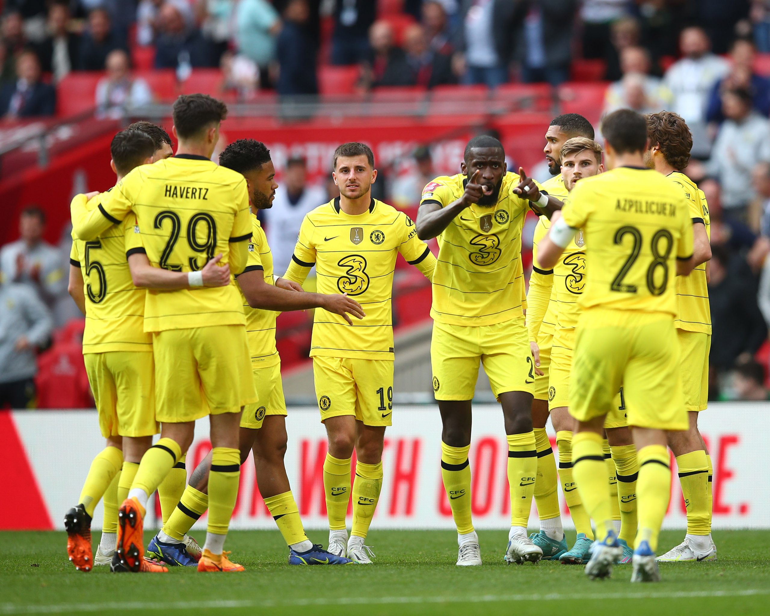 Chelsea advanced to FA Cup final