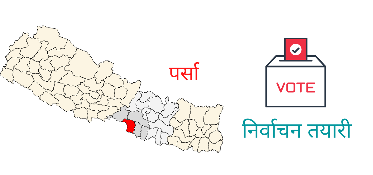 Designated 404 polling booths, 167 polling stations